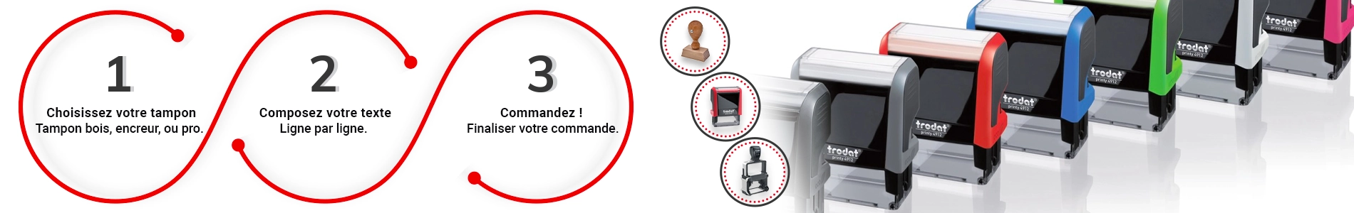 Tampon personnalisé Image Tampon personnalisé