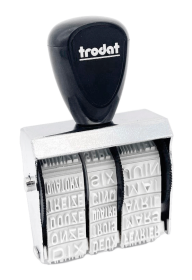 Image Tampon dateur manuel Spécial Huissier 1013H