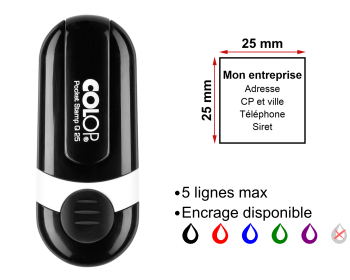 Image Tampon de poche Colop Pocket Stamp Q25