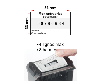 Image Empreinte Trodat Numéroteur 5558PL