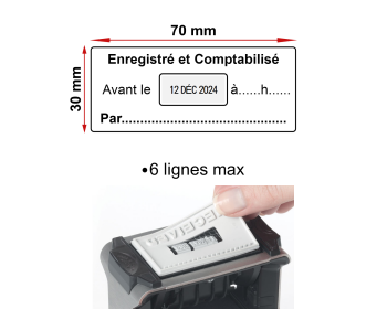 Image Empreinte Trodat Printy Dateur 4731