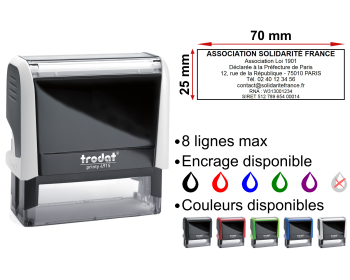 Image Tampon Association 70x25mm