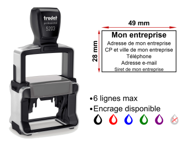 Image Tampon encreur professionnel