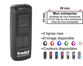 Image Tampon de poche Trodat 9511