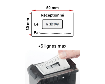 Image Empreinte Trodat Printy Dateur 4729