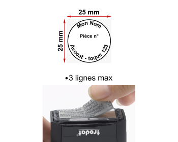 Image Empreinte Colop Pocket Stamp R25