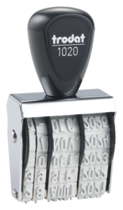Tampon dateur manuel Trodat 1020 - 5mm