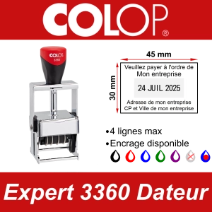Colop Expert 3360 Dateur