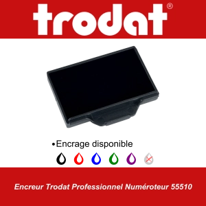 Encreur Trodat Professionnel Numéroteur 55510
