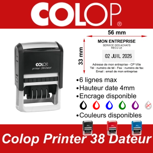Colop Printer 38 Dateur
