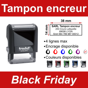 Tampon encreur Black Friday