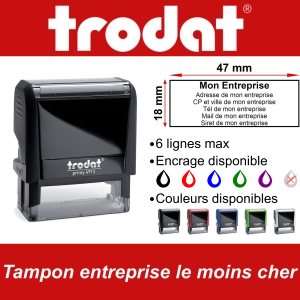 Tampon entreprise le moins cher