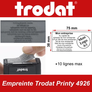 Empreinte Trodat Printy 4926