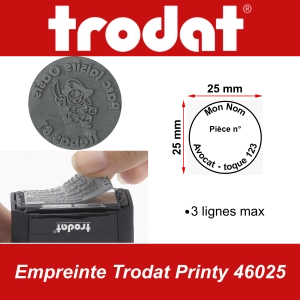 Empreinte Trodat Printy 46025