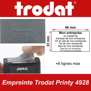 Empreinte Trodat Printy 4928