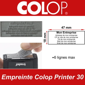 Empreinte Colop Printer 30