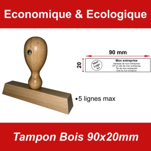 Tampon Bois 90x20mm
