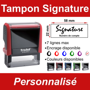 Tampon Signature personnalisé