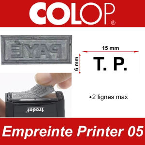 Empreinte Colop Printer 05