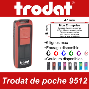 Trodat de poche 9512