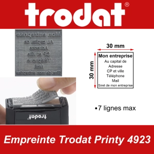 Empreinte Trodat Printy 4923