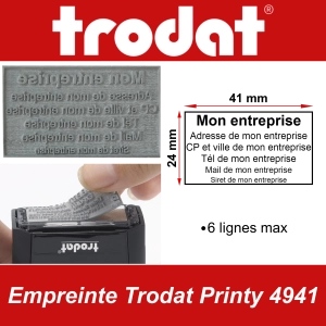 Empreinte Trodat Printy 4941