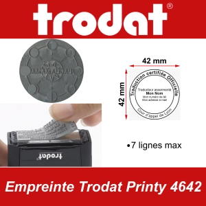 Empreinte Trodat Printy 4642