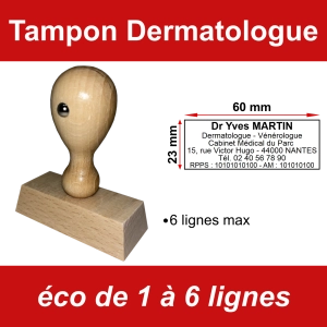 Tampon éco Dermatologue 6 lignes