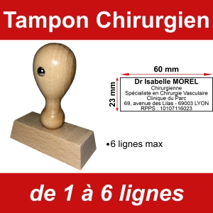 Tampon éco Chirurgien 6 lignes
