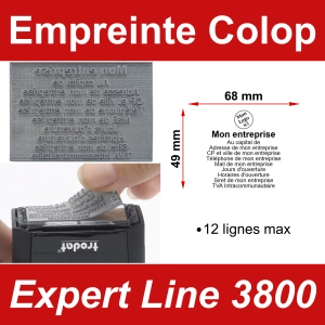 Empreinte Colop Expert Line 3800
