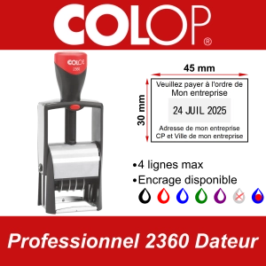 Colop Professionnel 2360 Dateur