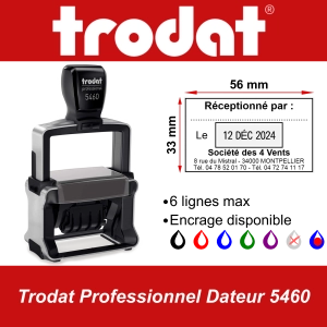 Trodat Professionnel Dateur 5460