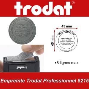 Empreinte Trodat Professionnel 5215