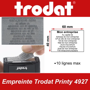 Empreinte Trodat Printy 4927