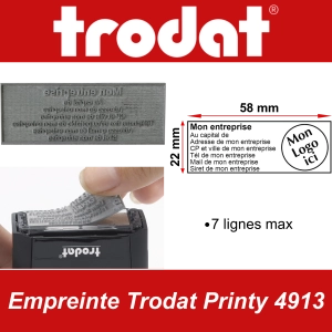 Empreinte Trodat Printy 4913