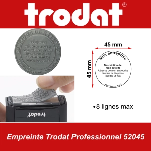 Empreinte Trodat Professionnel 52045