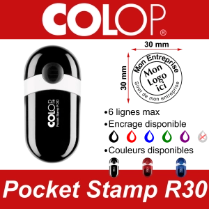 Tampon de poche Colop Pocket Stamp R30