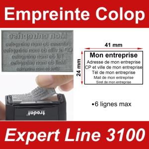 Empreinte Colop Expert Line 3100