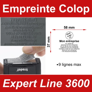 Empreinte Colop Expert Line 3600