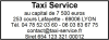 Tampon Taxi 6 lignes empreinte