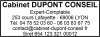 Tampon Expert-Comptable 6 lignes empreinte