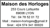Tampon professionnel Horlogerie 6 lignes empreinte