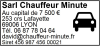 Tampon professionnel VTC 7 lignes/logo empreinte