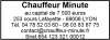 Tampon VTC 6 lignes empreinte