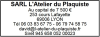 Tampon Plaquiste 7 lignes empreinte