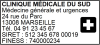 Tampon professionnel Clinique 7 lignes/logo empreinte