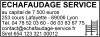 Tampon éco Echafaudeur 6 lignes/logo empreinte