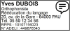 Tampon professionnel Orthophoniste 7 lignes/logo empreinte