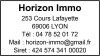 Tampon professionnel Agence Immobilière 6 lignes empreinte