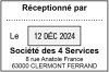 Empreinte Trodat Professionnel Dateur 5474 empreinte
